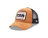 Kšiltovka New Era 9FORTY A-Frame Trucker Cord Trucker Toasted Peanut / Black