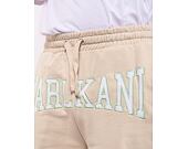 Kraťasy Karl Kani College Signature Sweatshorts Off White