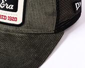 Kšiltovka New Era 9FORTY A-Frame Trucker Cord Trucker New Olive / Black