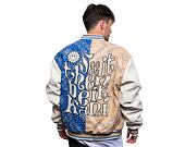 Bunda Karl Kani Retro Patch Paisley Block College sand/blue/off white