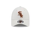 Kšiltovka New Era 9FORTY MLB League Essential Chicago White Sox Stone / Toasted Peanut