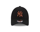Kšiltovka New Era 9FORTY MLB League Essential New York Yankees Black / Toasted Peanut