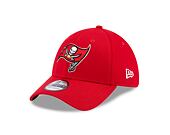 Kšiltovka New Era 39THIRTY NFL Comfort Tampa Bay Buccaneers Scarlet / Front Door Red
