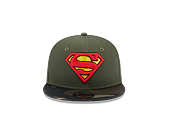 Dětská Kšiltovka New Era 9FIFTY Kids DC Superman New Olive