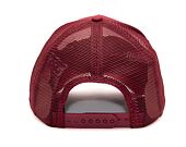 Kšiltovka New Era 9FORTY Trucker Heritage Snapback Cardinal