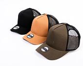 Kšiltovka State of WOW UPFRONT Reed Trucker Cap Camel/Black