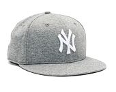 Kšiltovka New Era 9FIFTY MLB Jersey New York Yankees Snapback Heather Graphite/Optic White