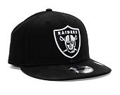 Kšiltovka New Era - NFL All Black 9FIFTY - Las Vegas Raiders - Black / Team Color