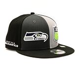 Kšiltovka New Era 9FIFTY NFL Sideline 23 Seattle Seahawks Graphite