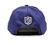 Kšiltovka New Era 9FORTY Stretch-Snap NFL Sideline 23 Baltimore Ravens Team Colors