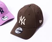 Kšiltovka New Era 9FORTY MLB League Essential New York Yankees Walnut / Stone