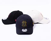 Kšiltovka New Era 9FORTY MLB Team Outline New York Yankees Navy / Mellow Yellow