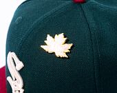 Kšiltovka New Era 59FIFTY MLB "Leaf Drop" WS Chicago White Sox Green / White