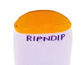 Ponožky Rip N Dip Peeking Nermal Socks Purple & Gold