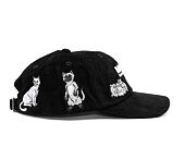 Kšiltovka Rip N Dip Man I Love Felines Strapback Black & Charcoal