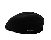 Bekovka Stetson Ivy Cap Wool/Cashmere Black