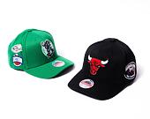 Kšiltovka Mitchell & Ness NBA Home Town Classic Red Chicago Bulls Black