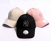 Dámská Kšiltovka New Era 9FORTY Womens MLB Diamante New York Yankees Black