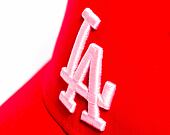 Dámská Kšiltovka New Era 9FORTY Womens MLB League Essential Los Angeles Dodgers Scarlet / Wild Rose 