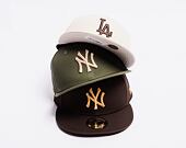 Kšiltovka New Era 9FIFTY MLB League Essential New York Yankees Olive / Stone