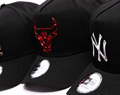 Kšiltovka New Era 9FORTY E-Frame MLB Foil Pack New York Yankees Black
