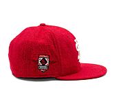 Kšiltovka New Era 59FIFTY MLB Retro Wooly Cooperstown St. Louis Cardinals Scarlet