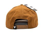 Kšiltovka Fallen Insignia Flat Golden Brown/Black