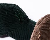 Kšiltovka New Era 9TWENTY MLB Wide Cord New York Yankees Dark Green / Dark Green