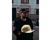 Kšiltovka New Era 9FIFTY MLB Side Patch Script Atlanta Braves Bronze / Dark Brown