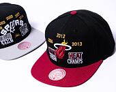 Kšiltovka Mitchell & Ness Nba Champ Is Here Snapback Miami Heat Black