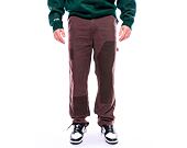 Kalhoty Karl Kani OG Washed Patchwork Carpenter Pants brown/taupe