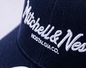 Kšiltovka Mitchell & Ness Branded 110 Stretch-Snap Pinscript "Classic Red" - Navy