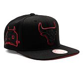 Kšiltovka Mitchell & Ness Tc Bottoms Snapback NBA CHICAGO BULLS Black