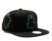 Kšiltovka Mitchell & Ness Tc Bottoms Snapback Hwc NBA MILWAUKEE BUCKS Black