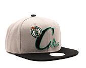 Kšiltovka Mitchell & Ness Top Letter Snapback NBA BOSTON CELTICS Grey