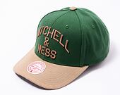 Kšiltovka Mitchell & Ness Branded Athletic Arch Pro Snapback Branded Branded Hunter Green