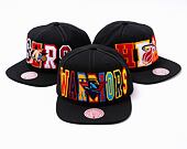 Kšiltovka Mitchell & Ness Varsity Bust Snapback Hwc NBA GOLDEN STATE WARRIORS Black