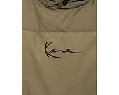 Bunda Karl Kani Small Signature Padded Hoodie olive