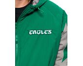 Bunda Mitchell & Ness Retro Full Zip Jacket NFL PHILADELPHIA EAGLES Green / Grey