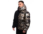 Zimní Bunda Sprayground Gold Graffiti Down Jacket (péřovka) Black / Gold