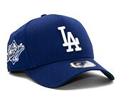 Kšiltovka New Era 9FORTY A-Frame MLB Patch Los Angeles Dodgers Cooperstown Royal Blue