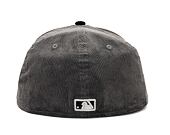 Kšiltovka New Era 59FIFTY MLB Cord New York Yankees Graphite Grey / Black
