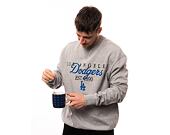 Mikina New Era MLB Lifestyle Crewneck Los Angeles Dodgers Heather Grey / Navy