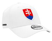 Kšiltovka New Era 9FORTY National Team - Slovakia White