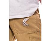 Kalhoty Karl Kani OG Washed Baggy Workwear Pants sand