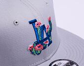 Kšiltovka New Era 9FIFTY MLB Flower Icon Los Angeles Dodgers Grey