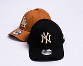 Kšiltovka New Era 39THIRTY MLB League Essential New York Yankees Black / Stone