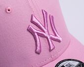 Kšiltovka New Era 9FORTY MLB League Essential New York Yankees Fondant Pink / Fondant Pink