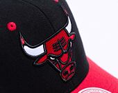 Kšiltovka Mitchell & Ness Overbite Pro Snapback Chicago Bulls Black