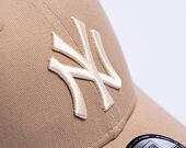 Kšiltovka New Era - MLB Essential 9FORTY - NY Yankees - Camel / Stone